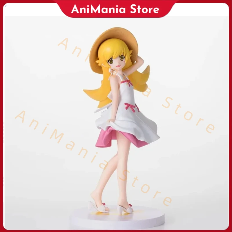 

Original Kissshot Acerolaorion Heartunder Blade Nisemonogatari White Dress Anime Action Figures Model Collection Toys Gifts