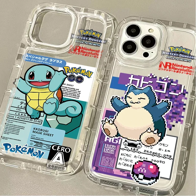 Anime P-Pokemons Creative Phone Case for Samsung Galaxy S25 S24 S23 S22 S21 S20 S10 Note20 Note10 FE Ultra Plus 4G 5G Back Cover
