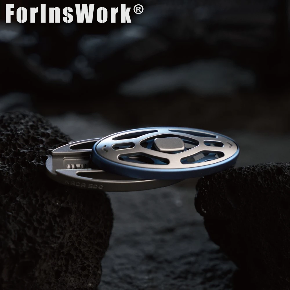 KADA EDC STARTREK High & Low Tone Hollow Push Slider EDC Stress Relief Toy, Unique Hidden Gem