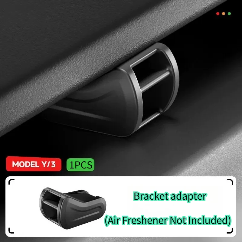 For Tesla Model Y 2020-2026 Air Outlet Vent Aromatherapy Clip Freshener Model 3 2017-2026 Adapter Bracket Fragrance Converter