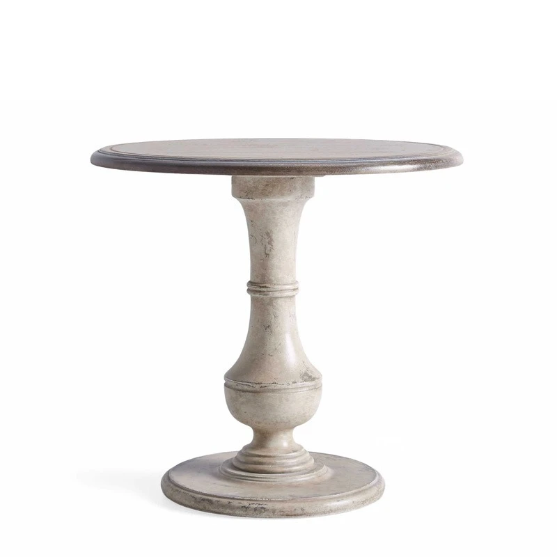 

birch carving, round edge French style, retro old living room small tea table, Japanese bed and breakfast coffee table