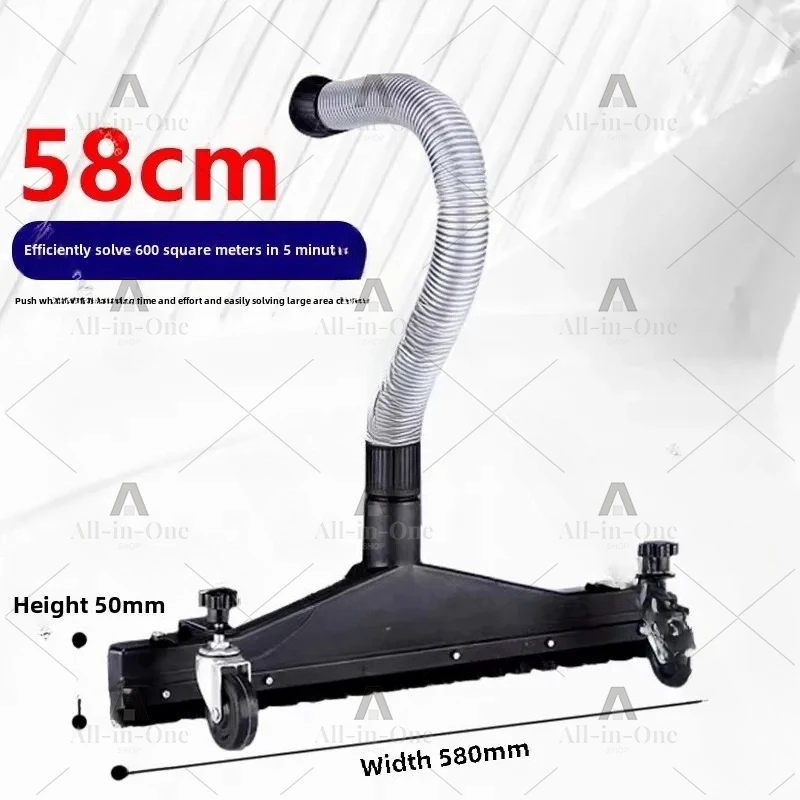Special Earth Brush for Industrial Bucket Vacuum Cleaner, Large Brush Head Nozzle Accessory While Pushing