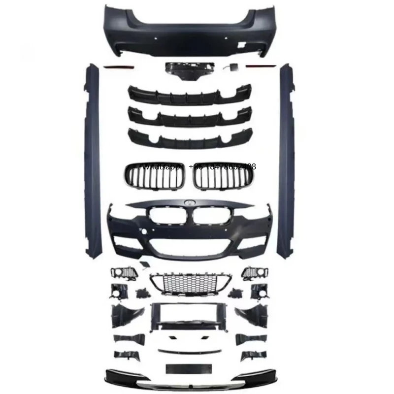 

2025 New Style F30 BodyKit for F30 F31 3 Series M Tech Style Car Bumpers Bodykit M Sport Type Plastic Fenders Hood