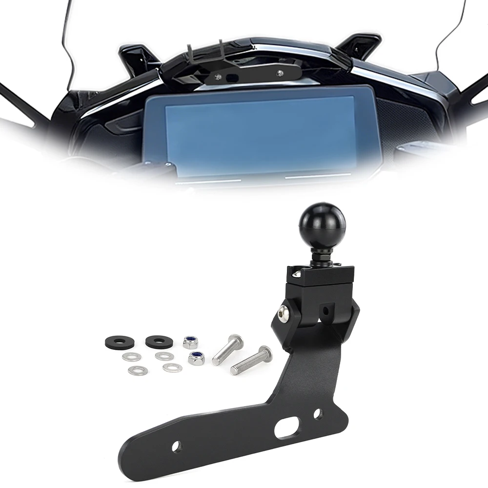 

Подходит для BMW K1600GT 2022 2023 2024 K 1600 GT, алюминиевый кронштейн для крепления телефона с GPS-навигацией, адаптер, держатель поддержки