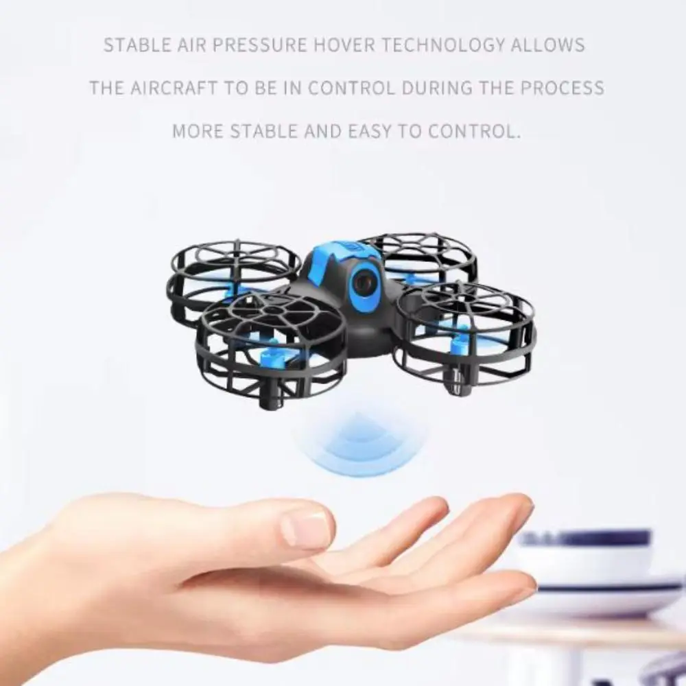 Flying Mini Remote Control Airplane Rechargeable With Light Rotation Remote Control Plane Four-axis Durable Quadcopter Plane