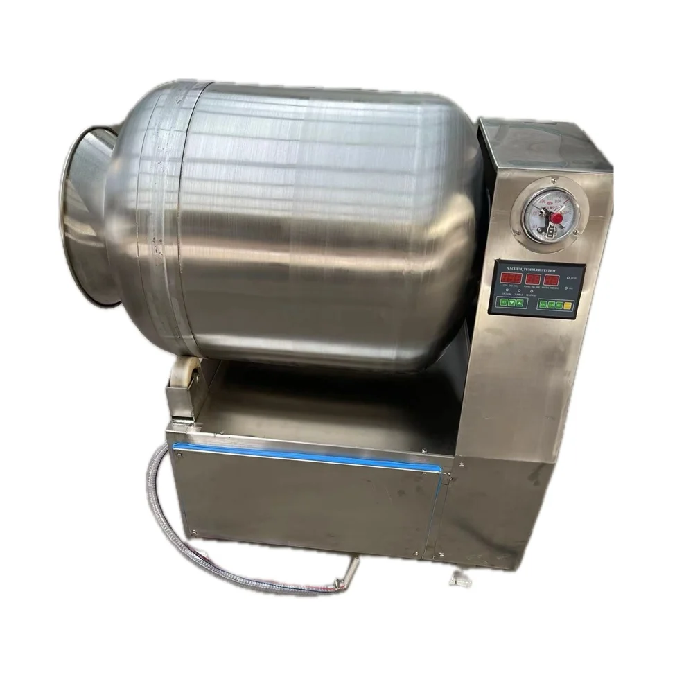 

Industry Stainless Steel Vacuum Fired Voltage Customizable Chicken Rotational Speed Control Vacuum Marinating Machine