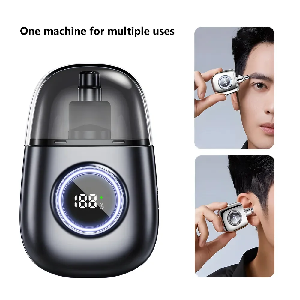 2025 Rechargeable Electric Nose Hair Trimmer Implement Shaver Men Women Ear Neck Eyebrow Trimmer Shaver Man Clean Trimer Razor