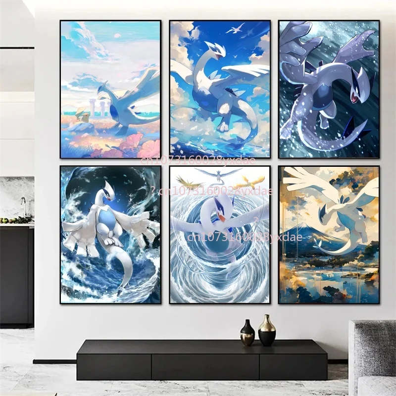 poster-de-impressao-em-canvas-de-anime-pokemon-japones-lugia-imagens-de-quadrinhos-para-decoracao-de-quarto-infantil