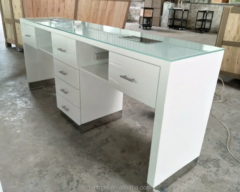 

Modern Nail Salon Furniture Manicure Station Used Nail Salon Tables