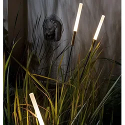 10Pcs Outdoor Waterproof Lawn Light Solar Reed Lights Led Garden Lamps for Villa Park Decorative Landscape Lights