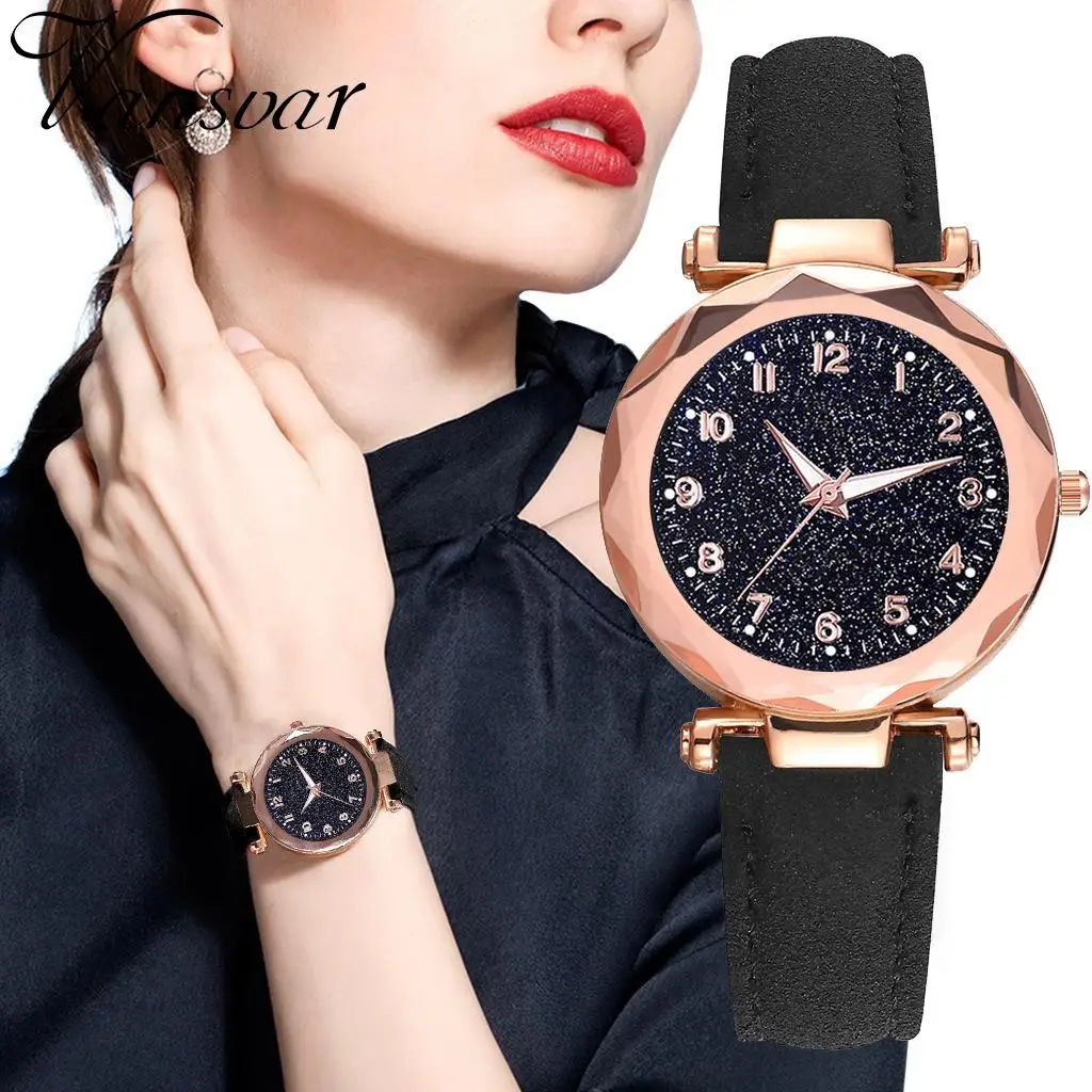 

Korean version of the explosive models frosted belt watch simple small dial digital three hands quartz watch Now!