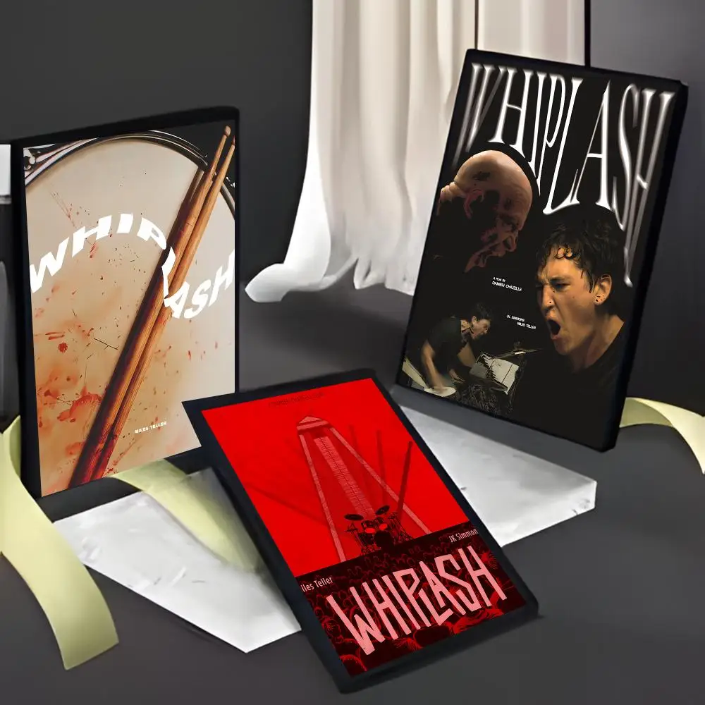 Dynamic Cinematic Poster W-Whiplash Poster American Film Mural Home Childrens Room Wall Decor Print