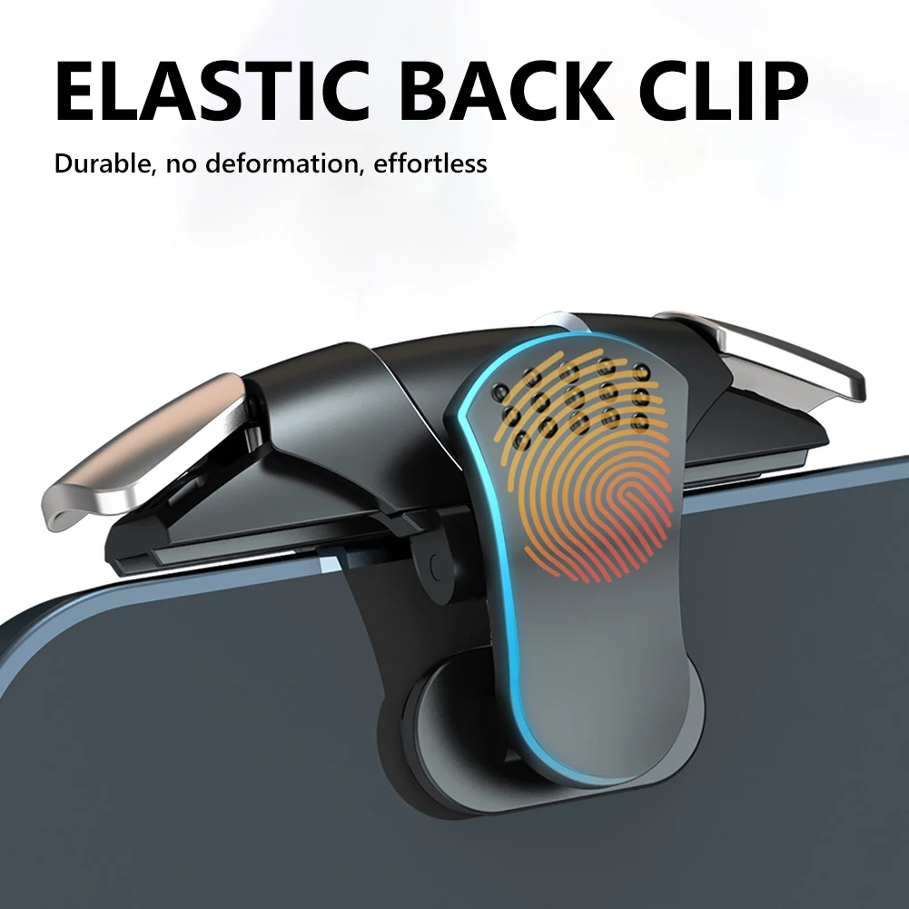 Für PUBG 4-Finger Mobile Gaming Trigger Handy-Spiel Joystick Trigger Ziel Schießen Trigger Taste für Ios Android Mobiles Telefone