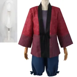 Anime Dan da Turbo Granny Cosplay Costume wig Full Suits Carnival Halloween Party Men Women's Clothing