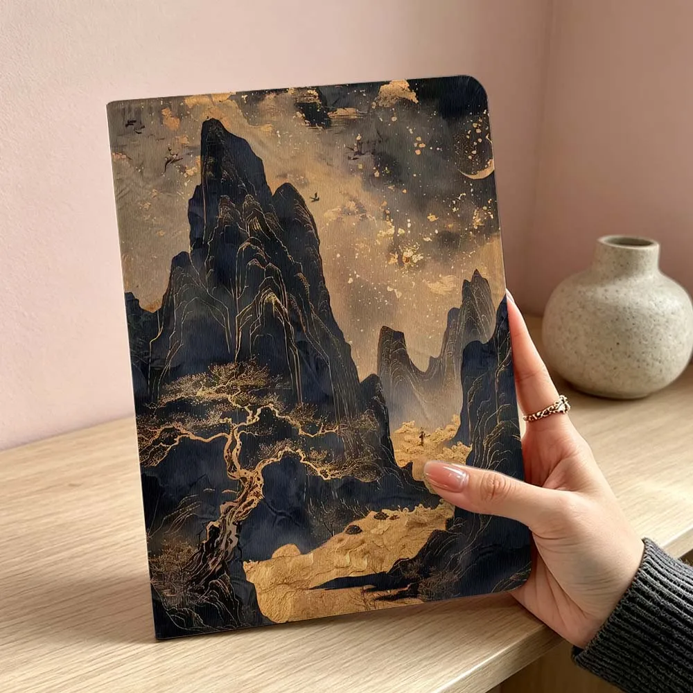 

Mountain Starry Night Pattern Soft For Huawei MatePad MediaPad MagicPad Honor Pad 10 9 8 X10 X9 X8 X8a Pro Inch Tablet Case