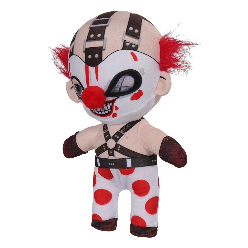 Twisted Cosplay Metal Sweet Tooth Cosplay Plush Toys Cartoon Soft Stuffed Dolls Mascot Birthday Xmas Halloween Gifts