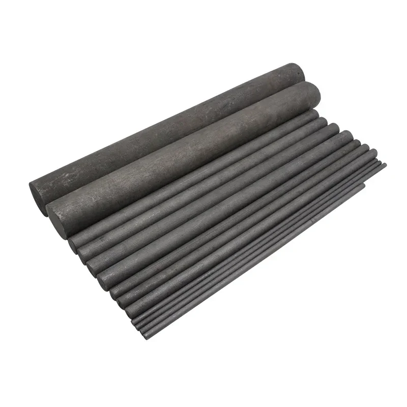 20pcs 8/10/12/14mm High Purity 99.99% Graphite Rod Graphite Electrode Cylinder Rods Bars Black Carbon Rod For Industry Tools