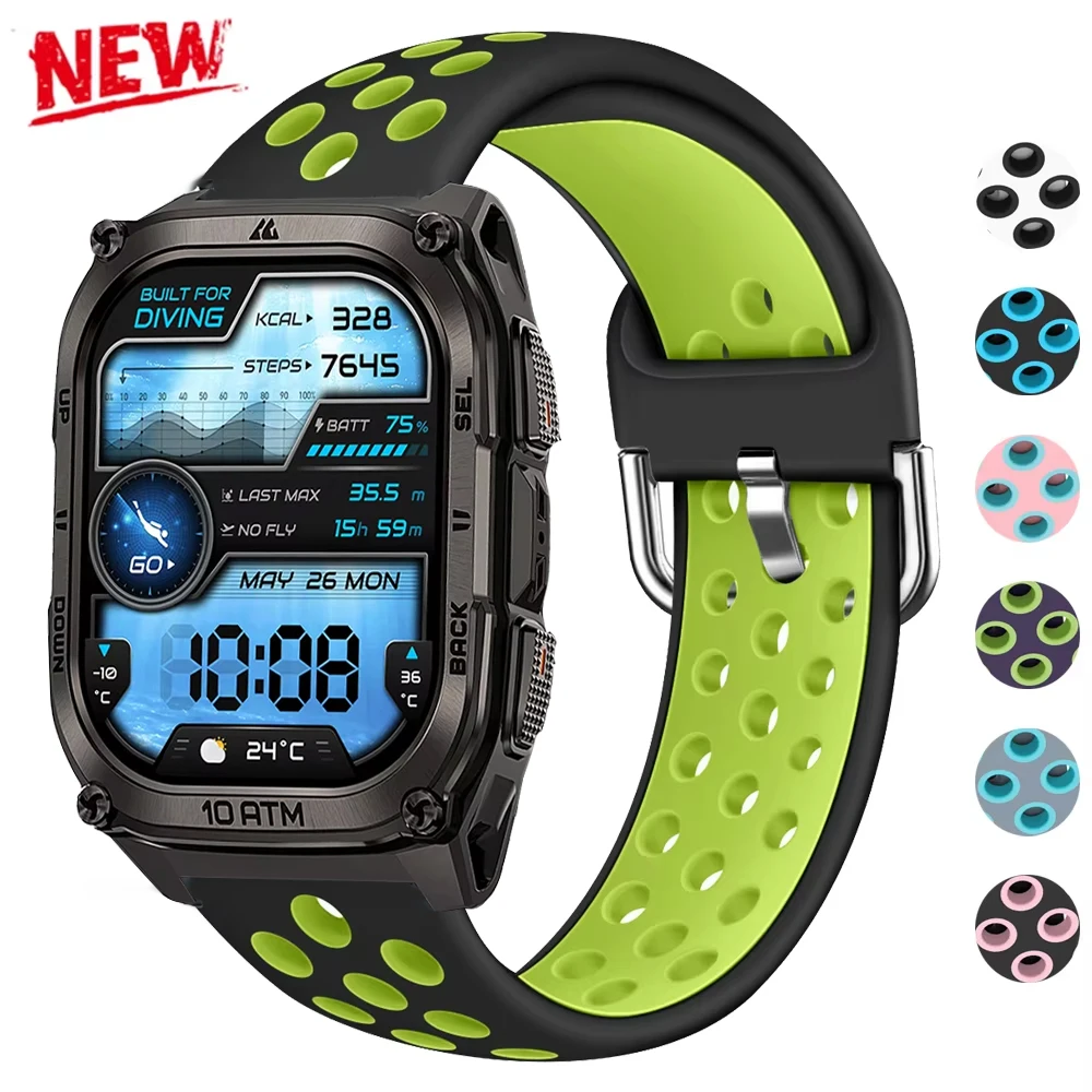 22mm Armband Silikon Band Für KOSPET Tank T4 M4 T3 M3 T2 M2 Sport Strap Für KOSPET TANK T3 Ultra/M3 Ultra/MAGIC P10 R10/OR