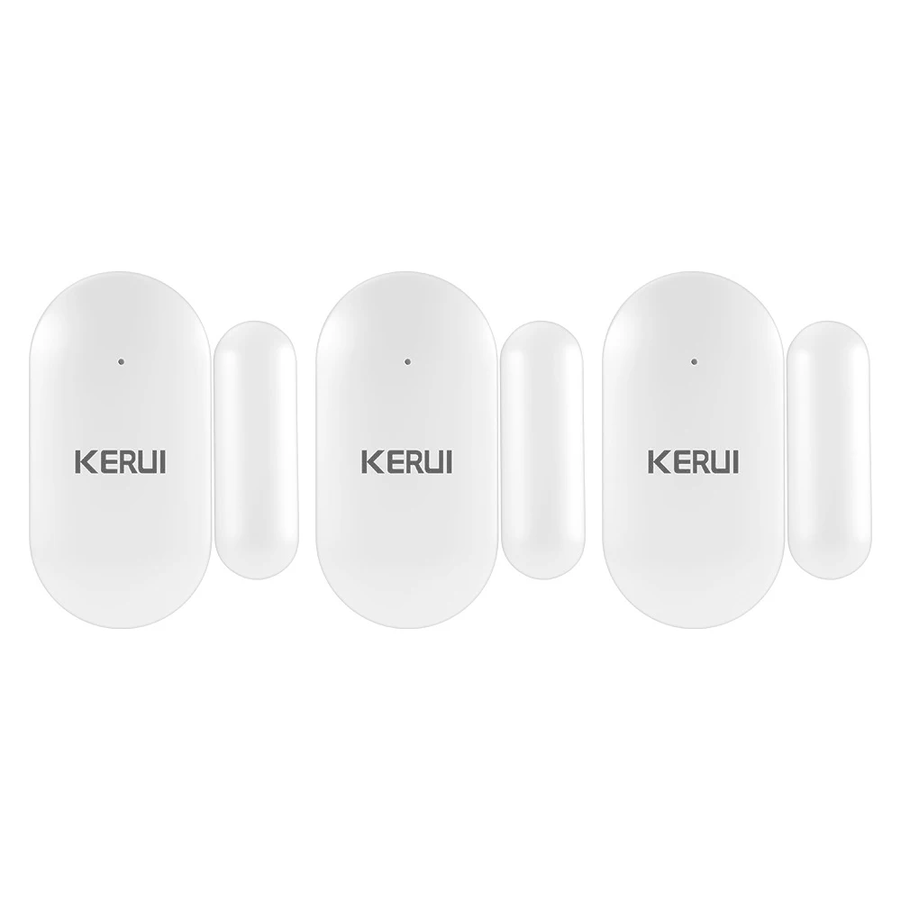 KERUI MC11 czujnik drzwi 433 MHz bezprzewodowy czujnik magnetyczny okna detektor dla W202 W181 System alarmowy w domu włamywacz An-theft