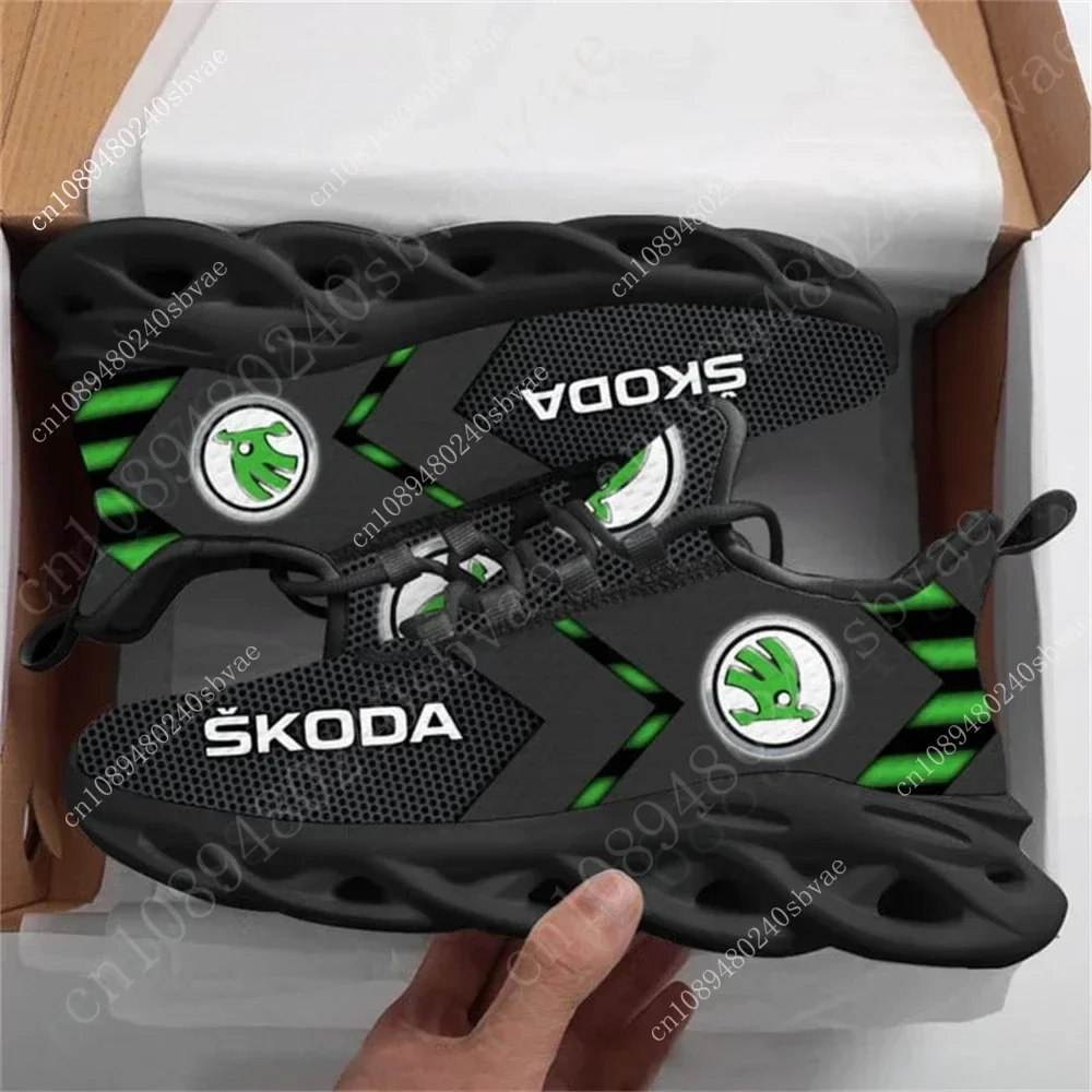 

Skoda Men Women Sneakers Big Size Comfortable Sneakers Lightweight Unisex Tennis Sports Shoes Casual Running Custom Made Shoes