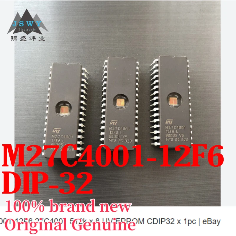 (3/30 pièces) circuit intégré IC M27C4001-12F6 M27C4001 CDIP-32 en stock, grand inventaire, livraison rapide, livraison gratuite