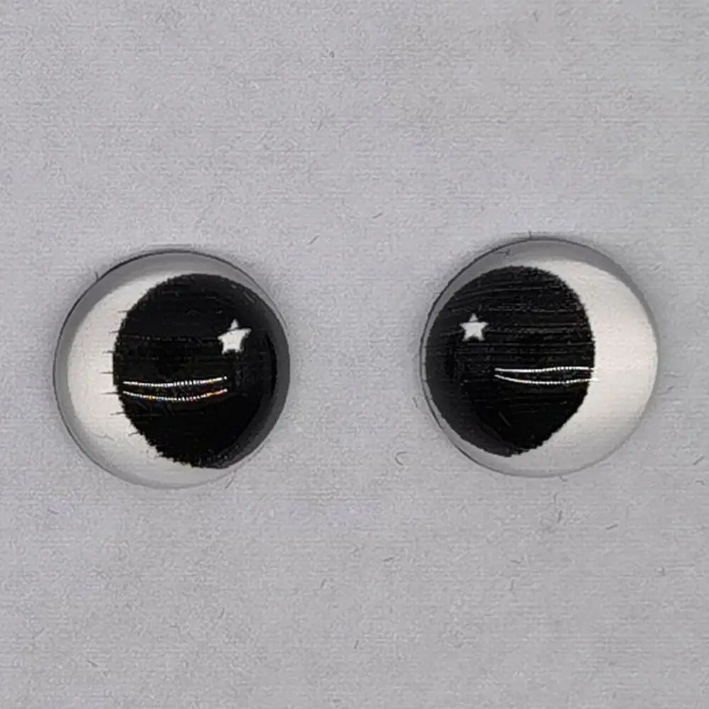 10PCS 6mm New Lolita Dolls Eyeballs Animal Accessories Glass Dolls Eyes Toy Funny DIY Crafts Time Gem Doll Accessories Kids Toy