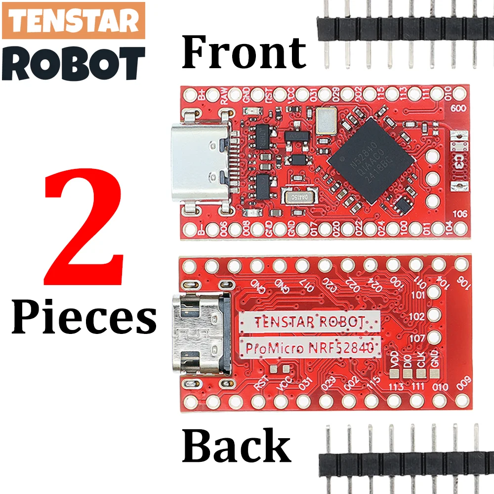 Variant: 2pcs Red NRF52840