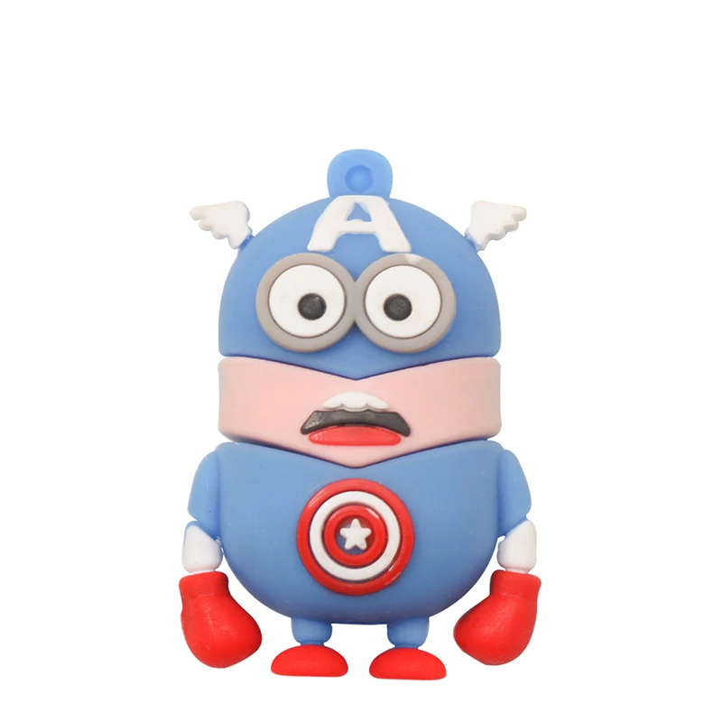 Cartoon  USB Flash Drive 64GB Cute Pendrive 128GB 32G 16GB 2.0 Memoria Usb Stick Pen Drive