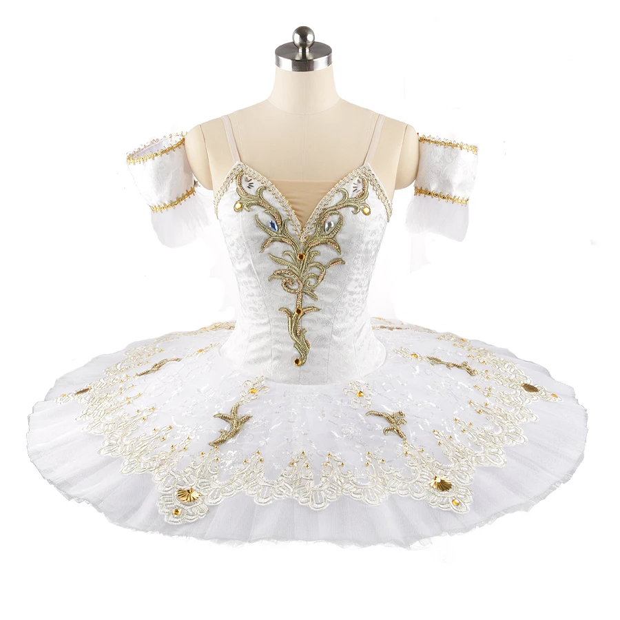 

Professional High Quality Hot Sale Custom Size Girls Adult Women 12 Layers Performance Wear White Classical Ballet Tutu