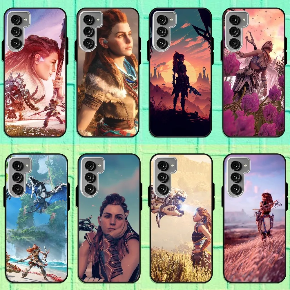 Aloy Game H-Horizon Phone Case For Samsung Galaxy S22 S23 S24 S30 Note 20 10 Plus Lite FE ULTRA Shell