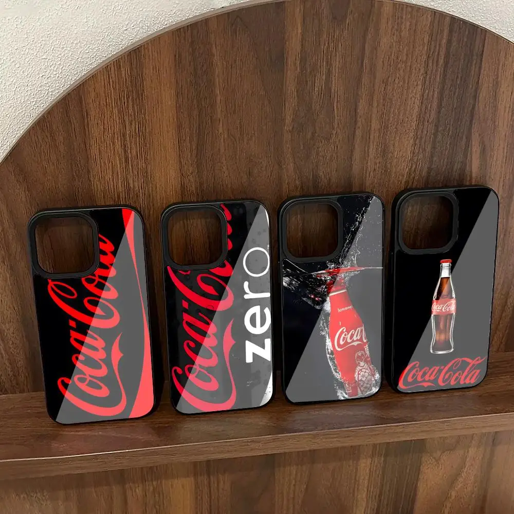 Funda de teléfono c-cava-s de moda, funda de silicona para PC + TPU para IPhone 17 16 14 11 12 15 13 Pro Max 8 7 6 Plus X SE XR, funda dura