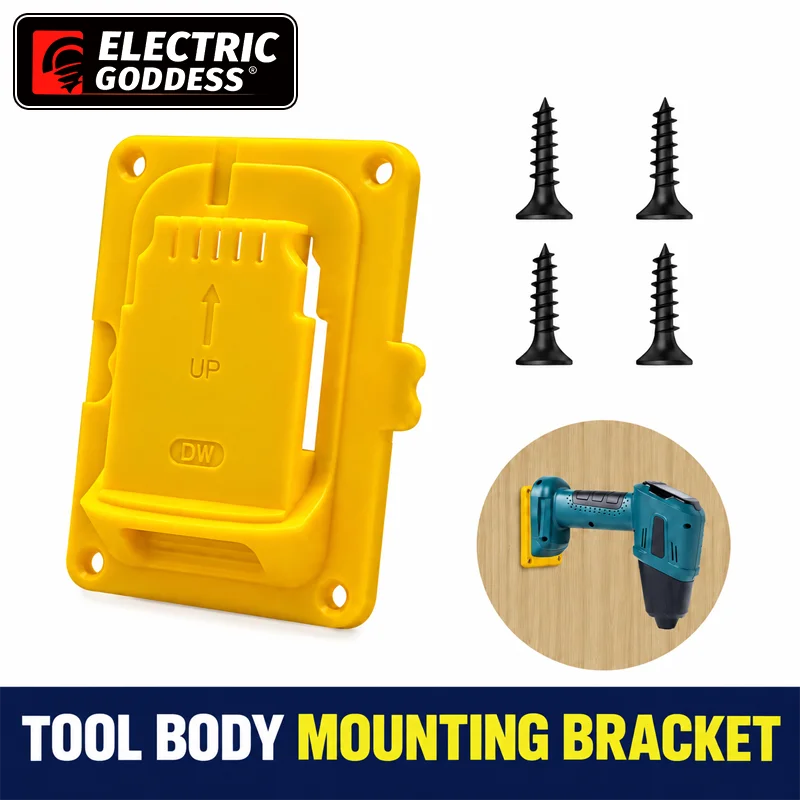 For Dewalt/Makita/ 18V Battery Tools Machine Holder Wall Mount Tool Bracket Fixe Device Tool Holder ﻿