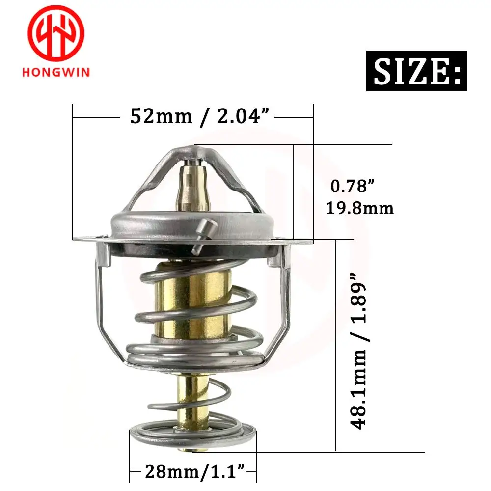 New Engine Coolant Thermostat 90048-33088 1338.E8 90916-03134 90916-03122 For Daihatsu Copen Sirion Terios YRV Toyota Yaris Aygo