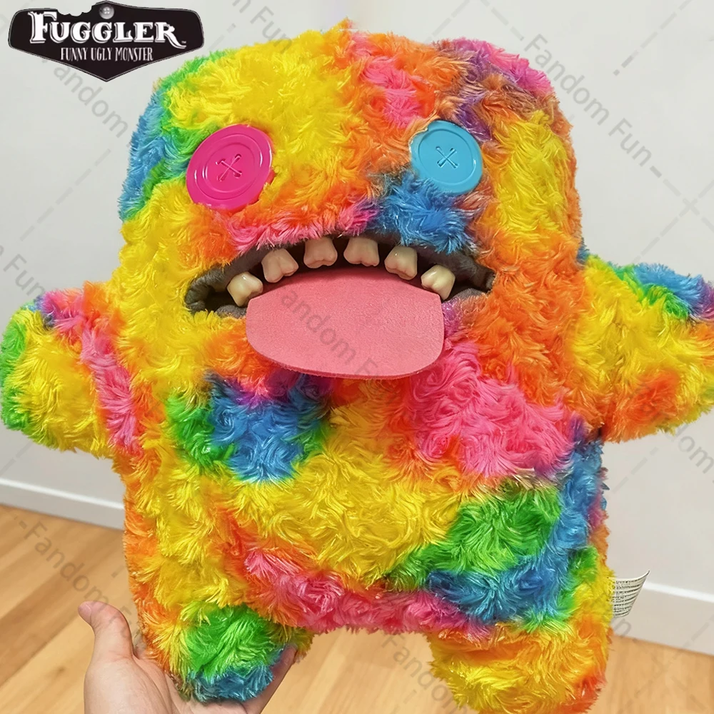 Big Fuggler Original Monster Plush Doll 44-50Cm Large-Sized Funny Ugly Tooth Monster Crazy Rabbit Fluffy Stuffed Cushion Pillow