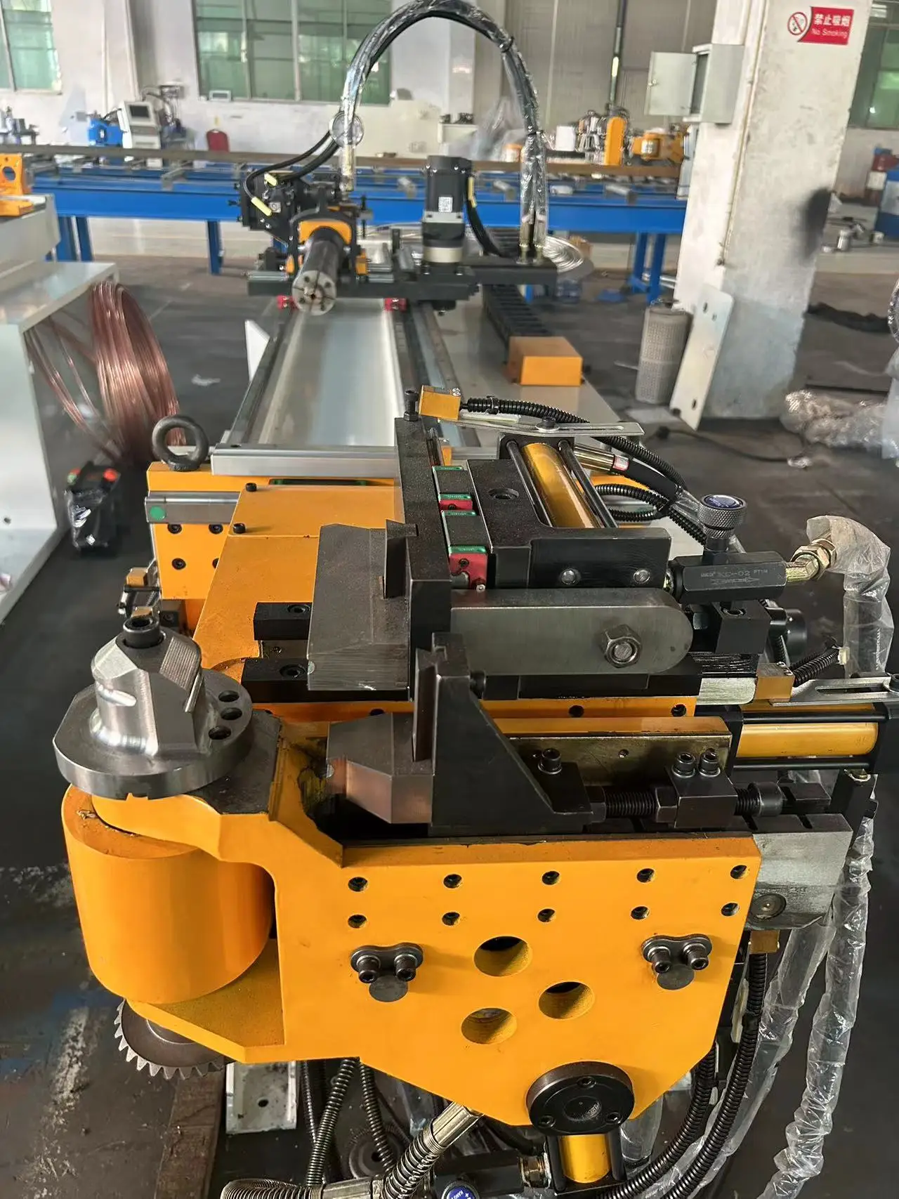 New CNC Pipe Machines Tube Bending Equipment For Stainless Steel Alloy Carbon Steel-Core Components Included