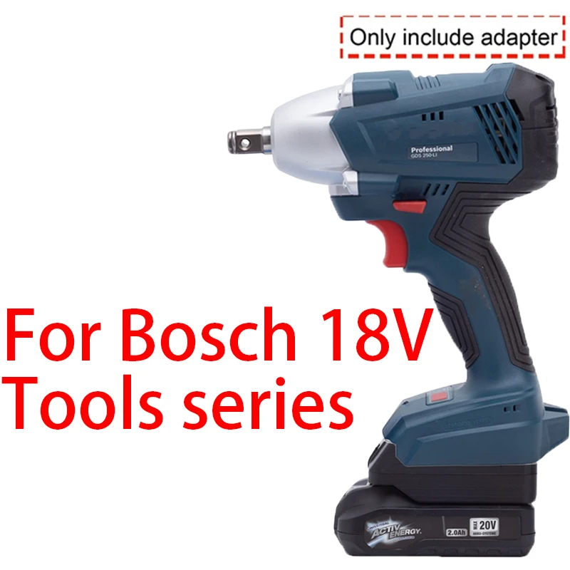Imagem -03 - Adaptador de Bateria para Bosch 18v Li-ion Tools Conversor para Ferrex 20v Acessórios para Ferramentas Elétricas