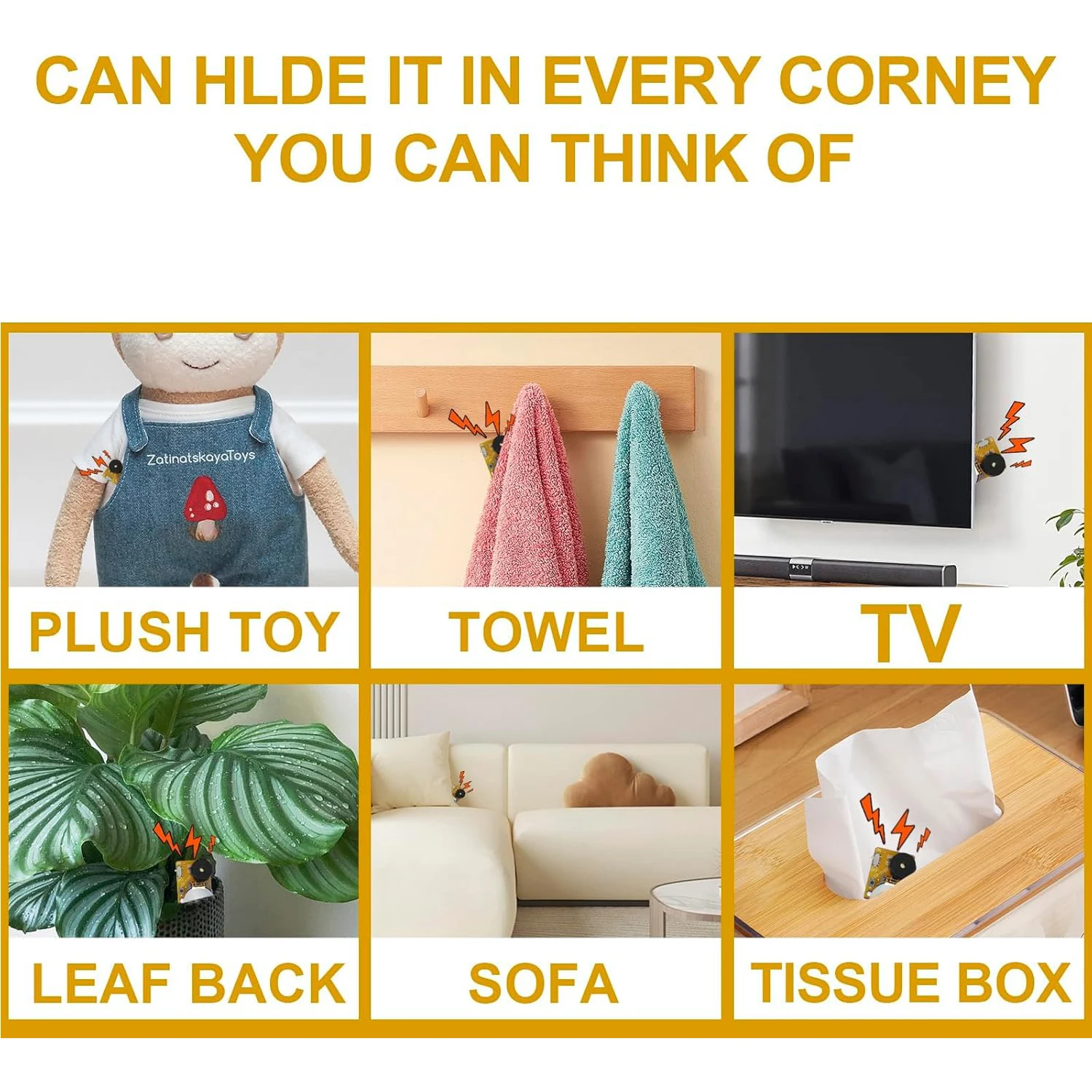 5-farbiger Geräuschmacher, Mini-verkreuzter Geräuschmacher, Parodie-Spielzeug für Zuhause, Party-Requisiten, Streich, Verstecken, nerviger Summer, Büro-Krachmacher-Spielzeug