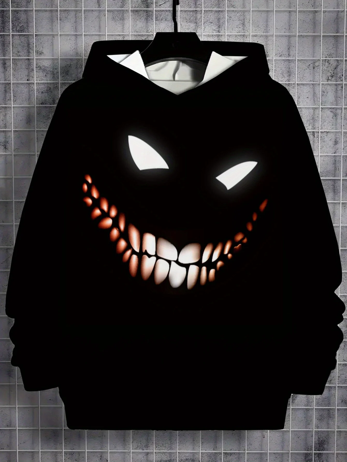 

Boys' 3D Hooded Sweatshirt for Halloween Party Family Wear Unisex Casual Sweatshirt for Party Outfits Kids Clothes Girls