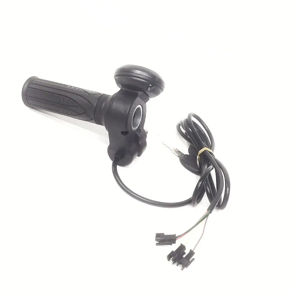 Ebike Throttle Handlebar With Key Lock Digital Display Speed Control Grip Universal Voltage 12V 72V Scooter Power Parts