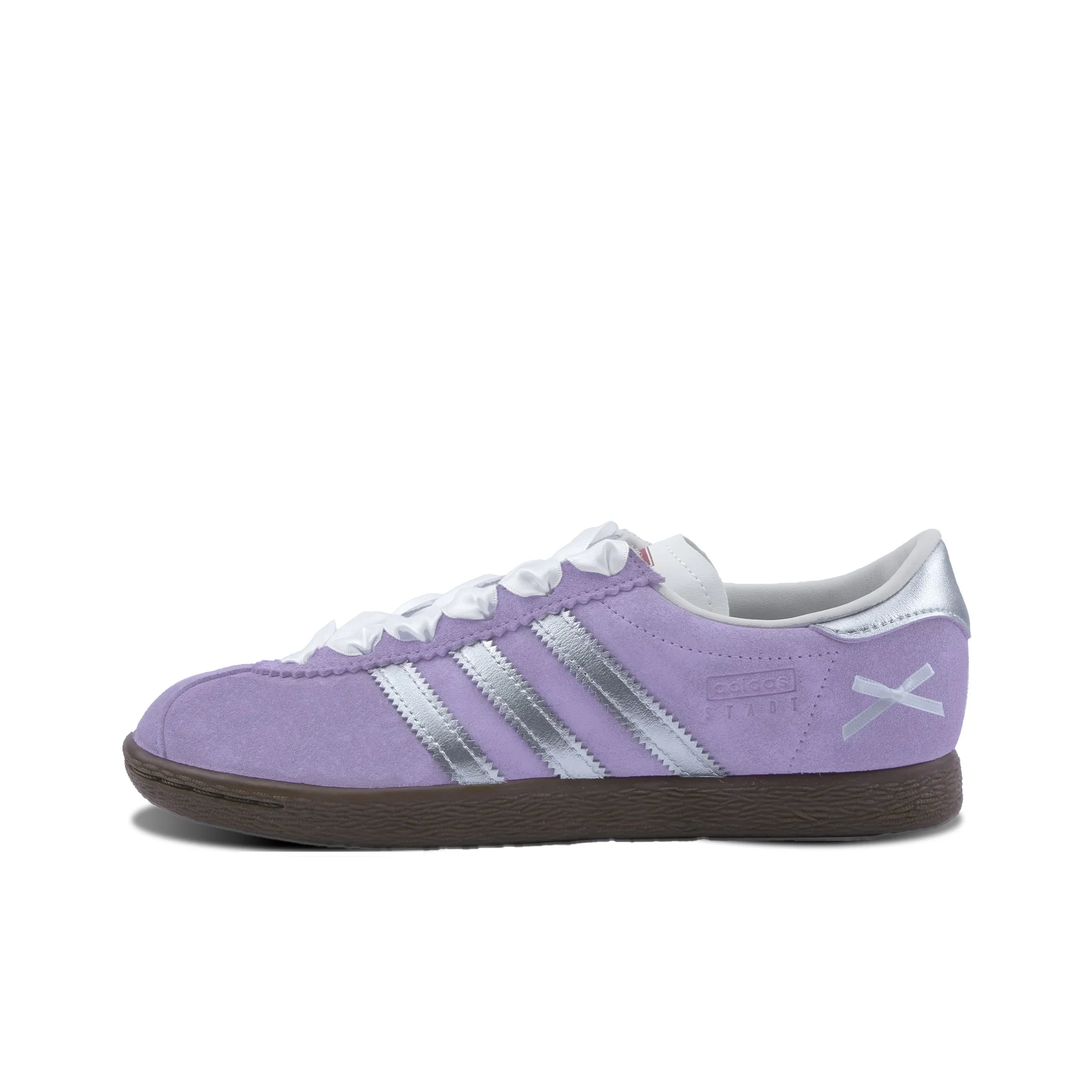 Adidas Originals Stadt Love For Lavender Abrasion Resistant Low top German Army Trainers Unisex Purple JR6342(Team1156-)