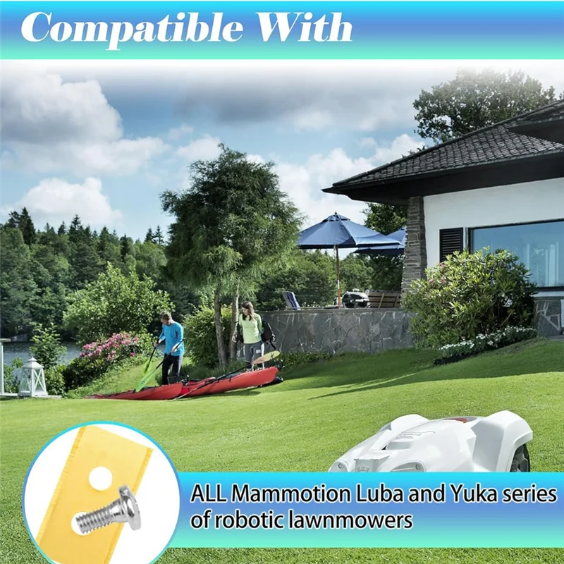 

A23P 40 шт. сменные роботизированные газонокосилки для Mammotion Luba с шайбами и винтами