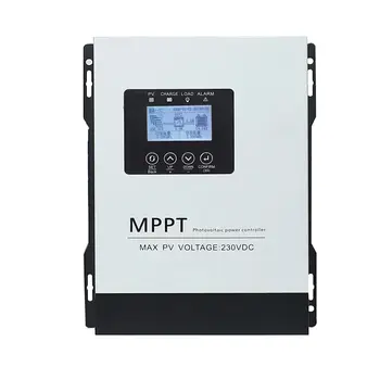 Auto 12V-96V MPPT solární regulátor nabíjení 30A 60A 120A 230V LCD dotykový pro lithium-gelové baterie Lifepo4 a olověné domácí solární panely 8 nejlepší prodej 30A MPPT solární regulátor nabíjení - №7