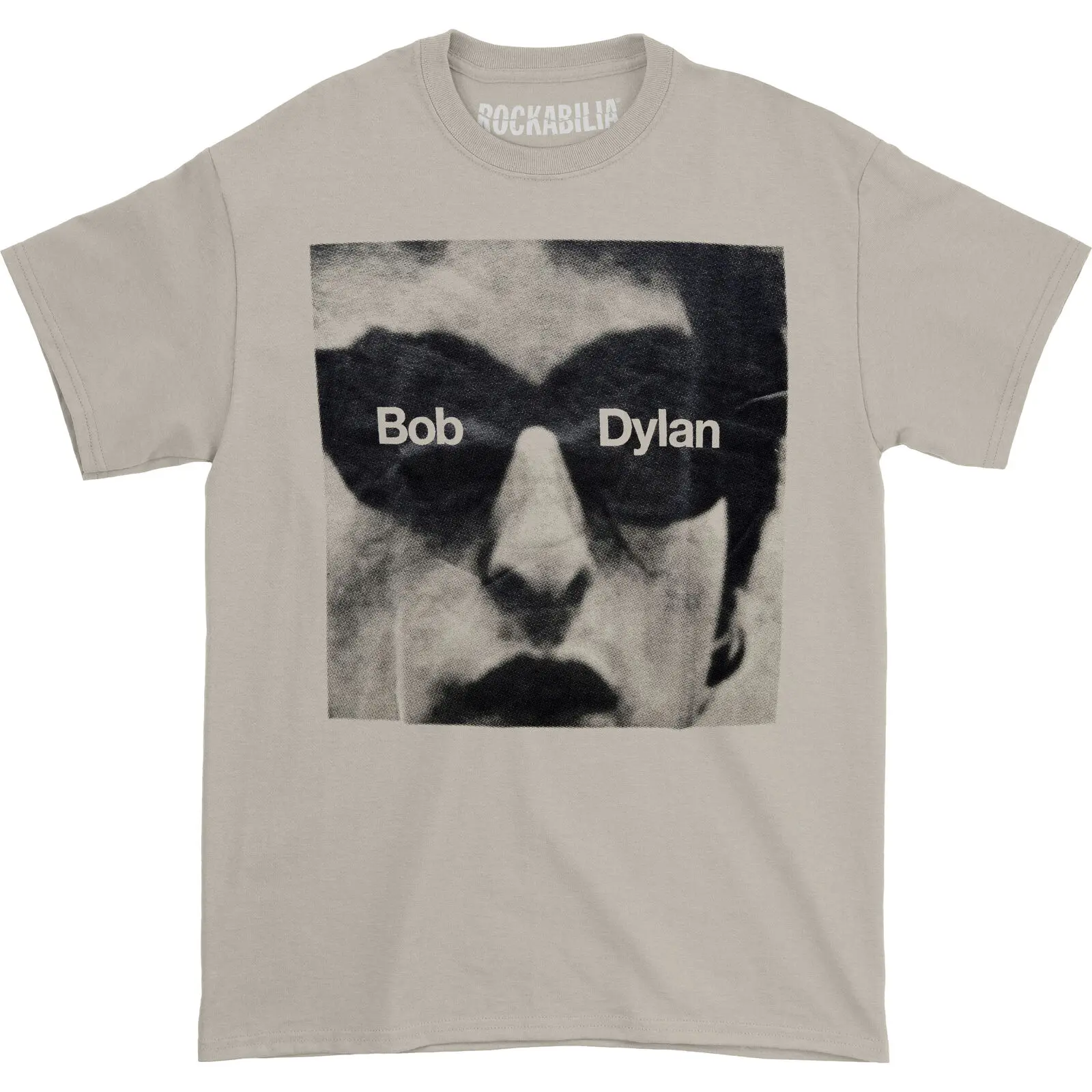 Men'S Bob Dylan Sunglasses Cream Rockabilia Exclusive T Shirt X Large