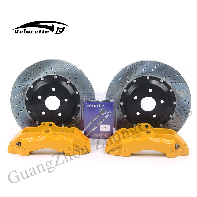 18Z Brake Caliper With 6 Pistons For BMW Ford Toyota Honda Performance Retrofit For 18-Inch Wheels 355-380mm Hub