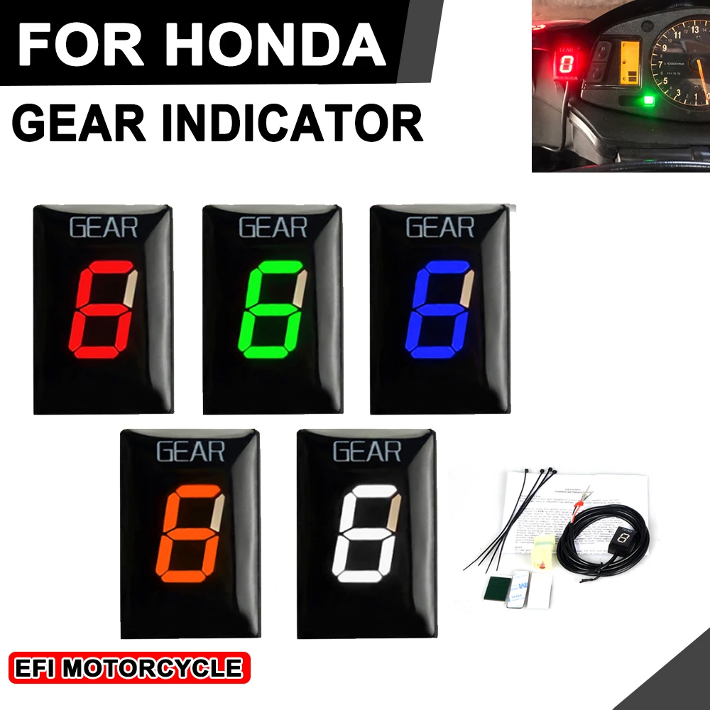 For Honda CBR500R CBR 600 RR CBR600RR CB1000R CB 1000 R CB500X CB500F CB500 X F CBR400R Motorcycle Accessories Gear Indicator