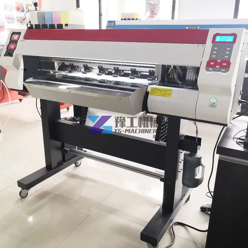 Factory Direct Digital Tshirt Printing Machine 60cm Two Head Pet Film Dtf Printer