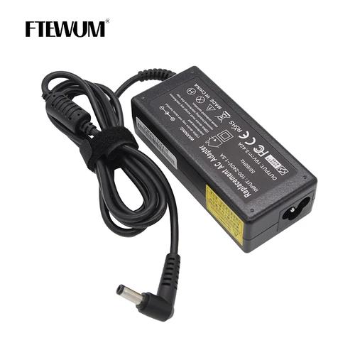 Imagen 2 del producto 19V 3.42A 65W 5,5*2,5mm adaptador de ordenador portátil cargador de CA para Lenovo para ASUS para Toshiba X401A X550C A450C Y481 X501LA X551C V85 potencia