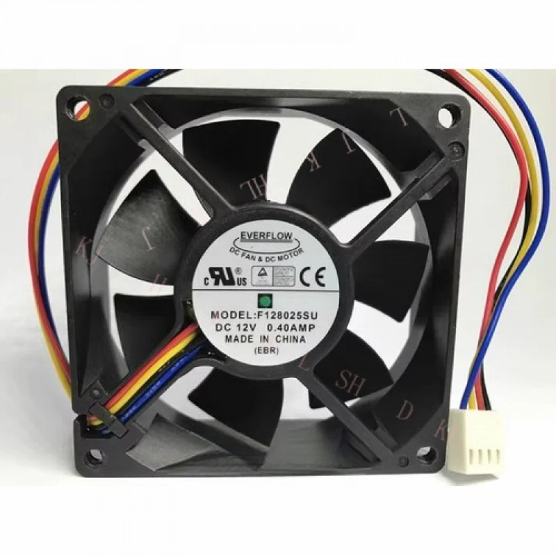 

N НОВЫЙ охлаждающий вентилятор для EVERFLOW 8025 F128025SU, 12 В постоянного тока, 0,40 А