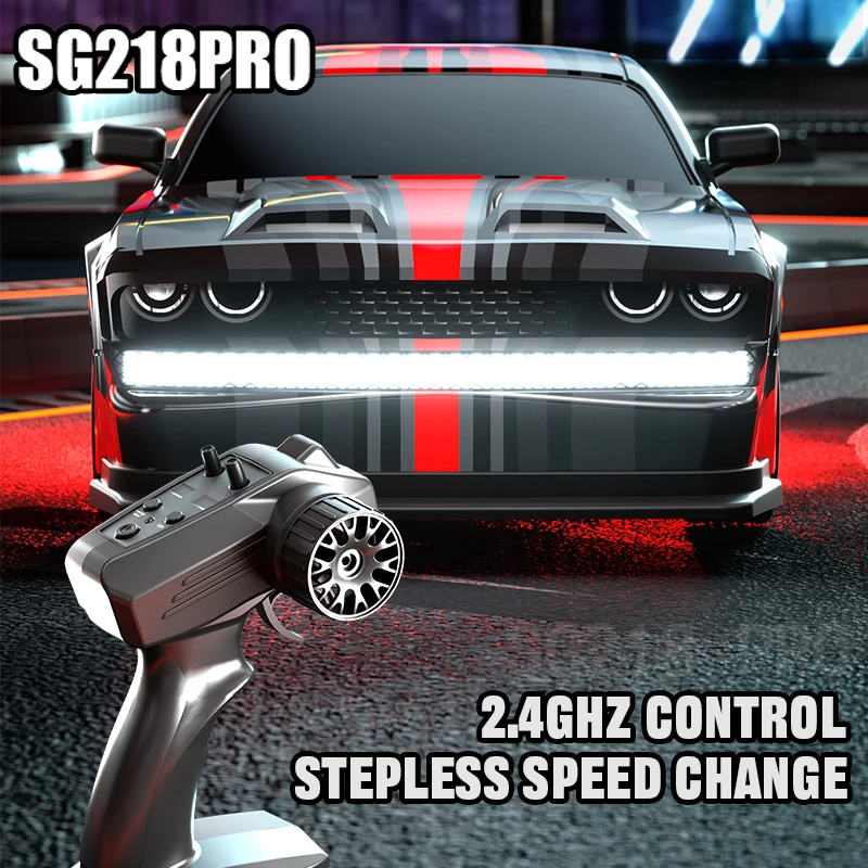 

SG218Pro Sport Car Remote Control Horizontal Drift Simulation Full Scale 1:16 High Speed 4wd Power RC Model Toy Gift