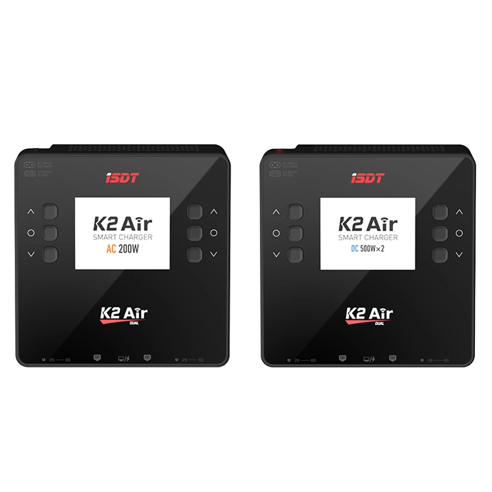 ISDT K2 AIR K2AIR AC200W / DC500W デュアルチャンネルスマート急速